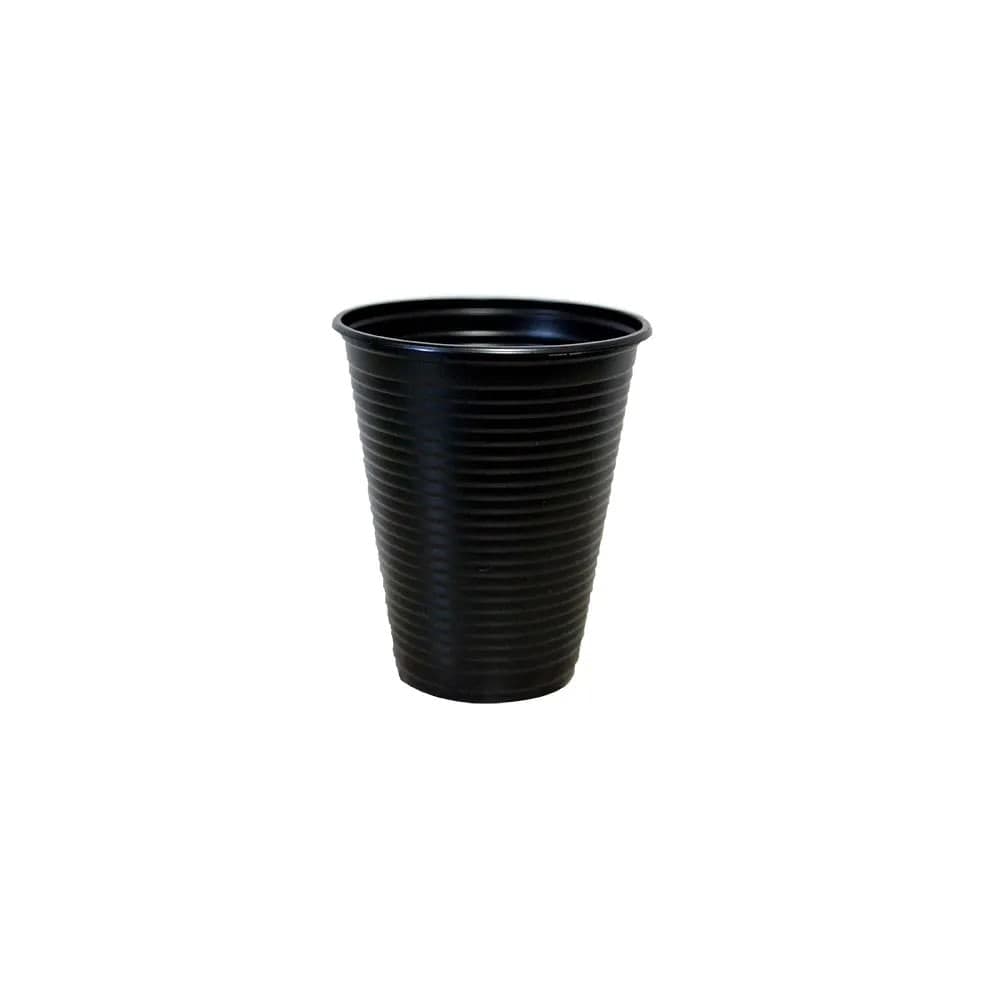 Copo Descartável 200mL com 50 Unidades Preto - Bello Festa