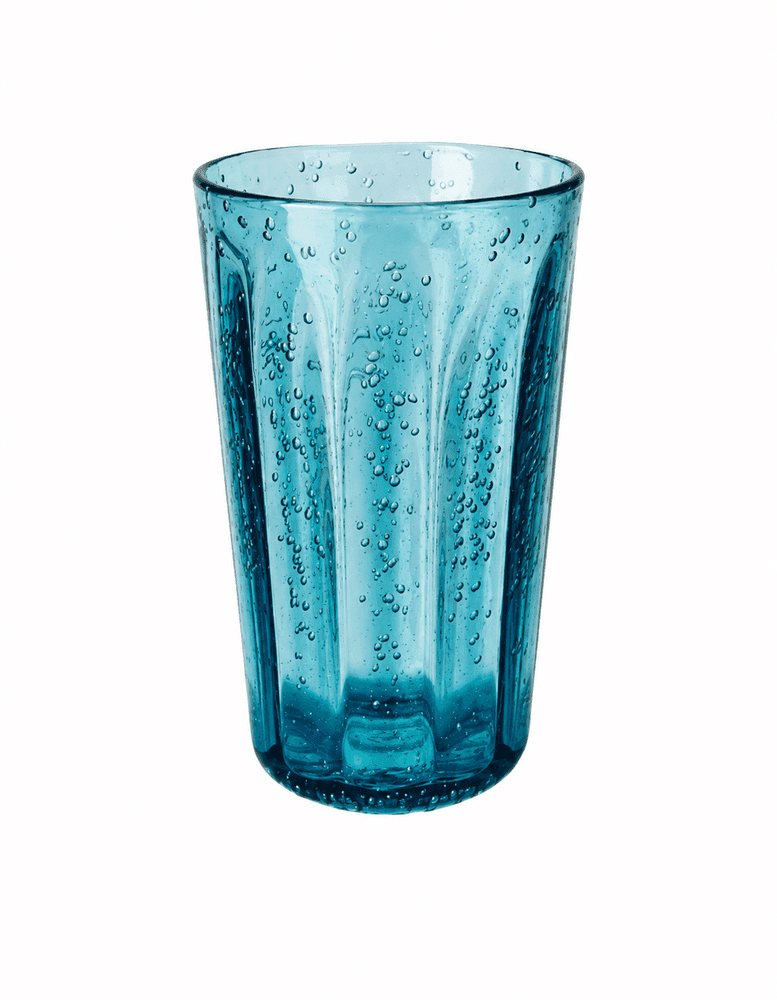 Copo Longo Acrilico de Detalhes Bolhas 590ml