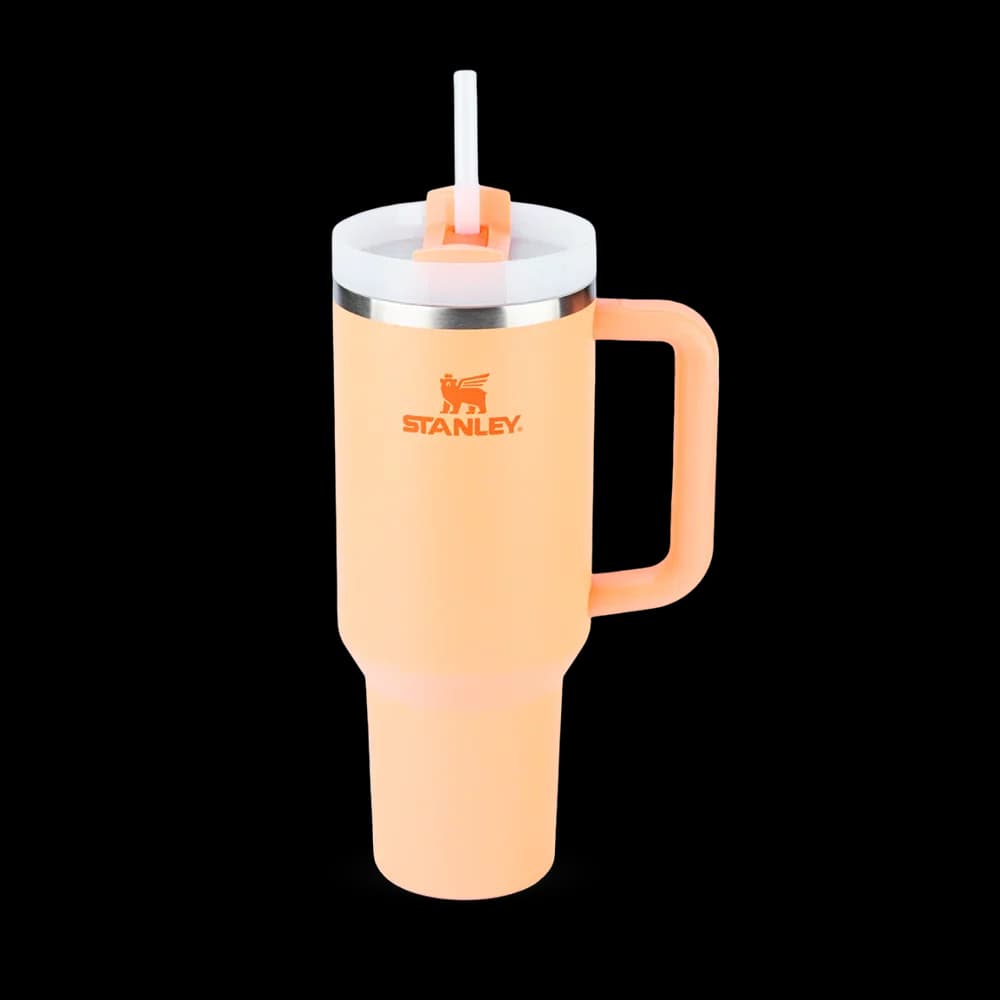 Copo Quencher Térmico com Canudo Stanley Nectarine 1,18 litros