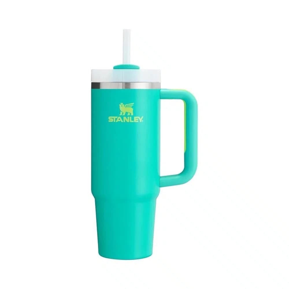 Copo Quencher Térmico com Canudo Stanley Tropical Tea 887 ml