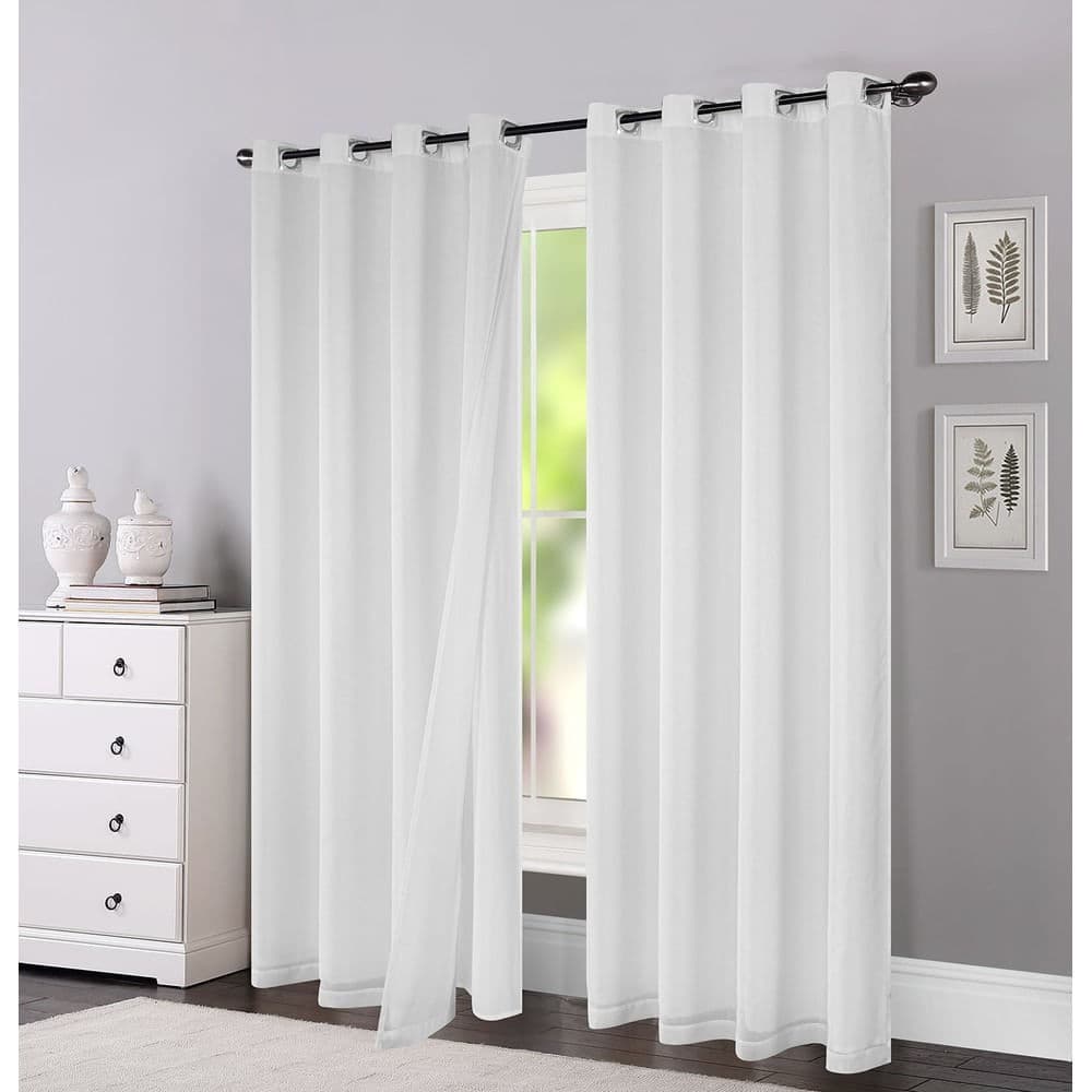 Cortina Milão 3,60x2,50m Branco - Imagine
