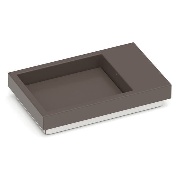 Cuba para Banheiro de Sobrepor Louça Retangular Cafe 60x38cm Horizon Roca