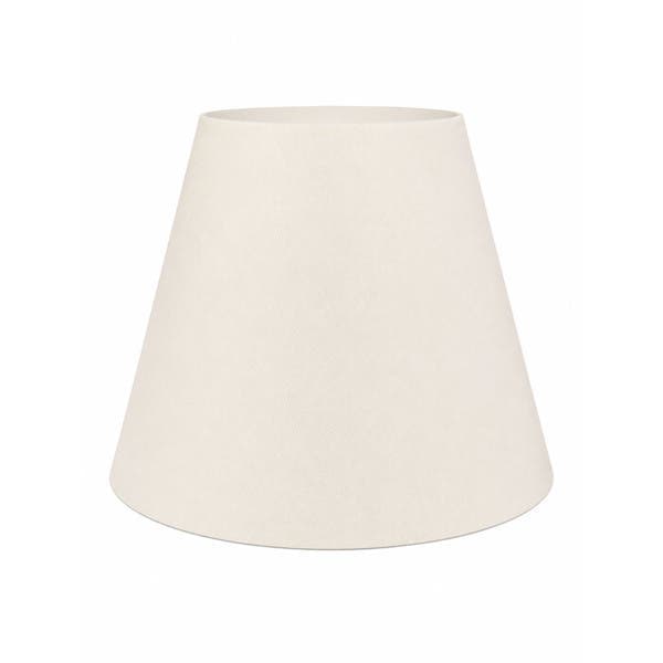 Cúpula para Abajur Capela Tradicional TNT 16x25cm Creme Primor