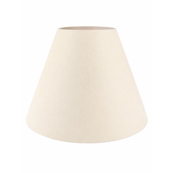 Cúpula para Abajur Capela Tradicional TNT 22.5x35cm Creme Primor