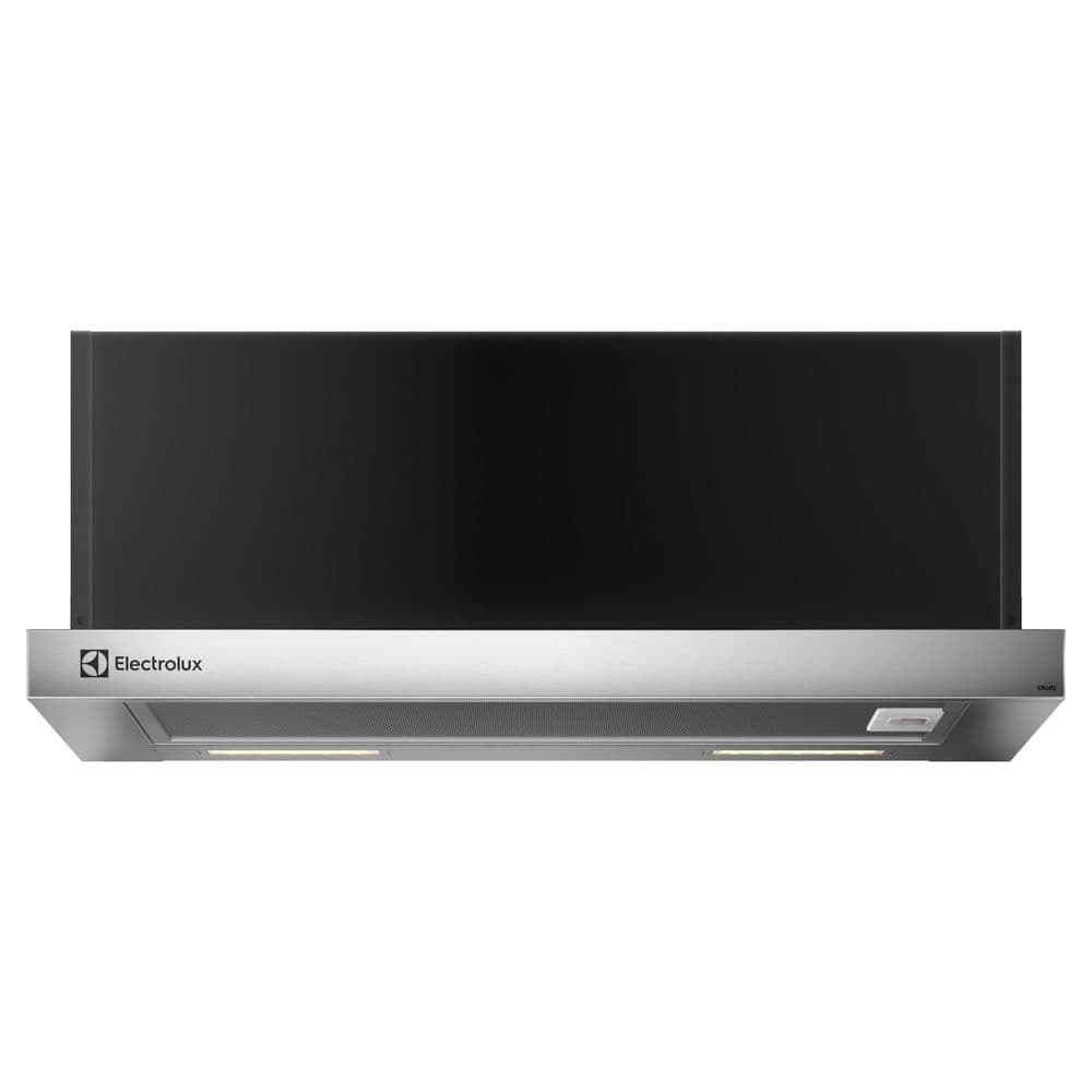 Depurador de Ar Electrolux 60cm Retrátil Inox Efficient com Luz de Led (DE6RS)