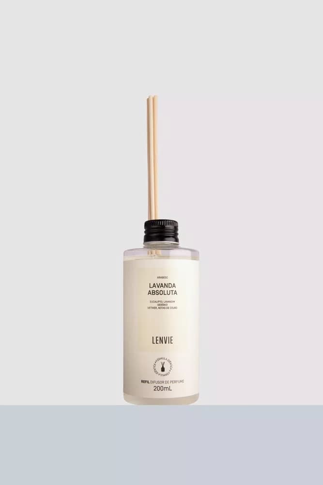 Difusor Refil Lavanda Absoluta 200ml - Lenvie