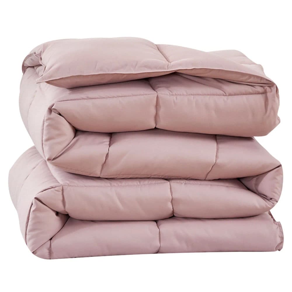 Edredom Queen Ecopluma 2,40x2,60m Rose - Camesa