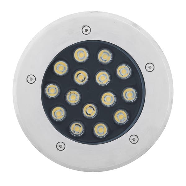 Embutido LED Externo de Chão 15W Luz Amarela IP65 Gaya