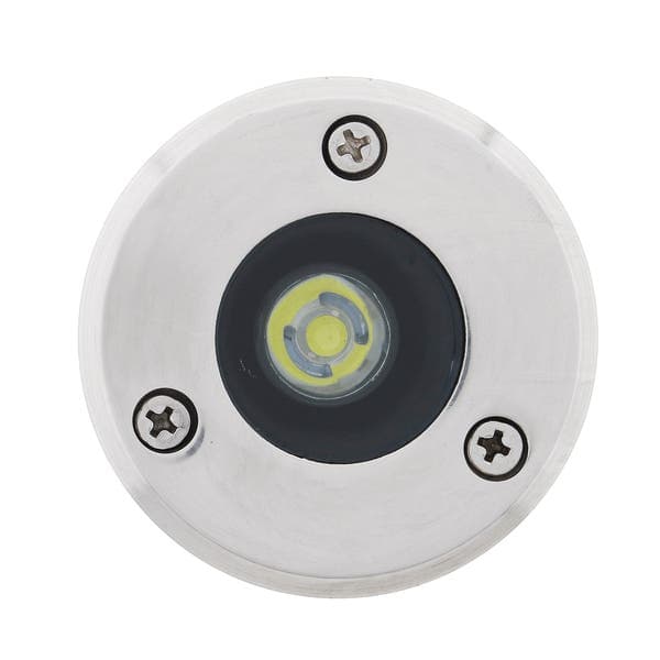 Embutido LED Externo de Chão 3W Luz Amarela IP65 Gaya