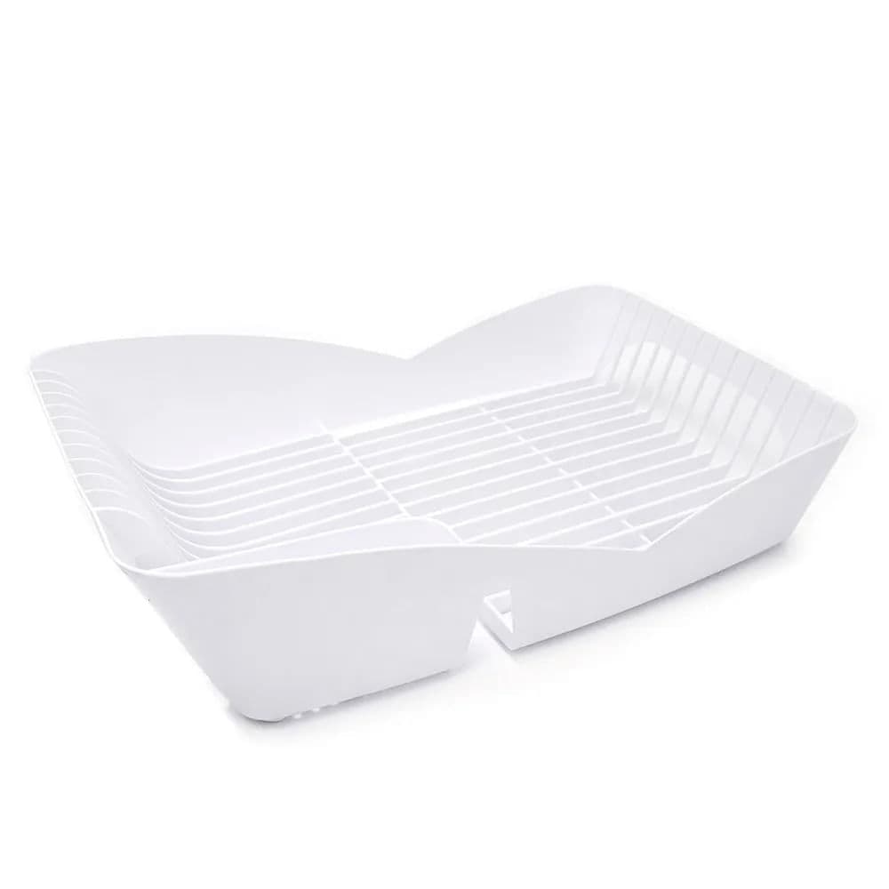 Escorredor de Louça Infinity 8 Pratos Branco - Ou