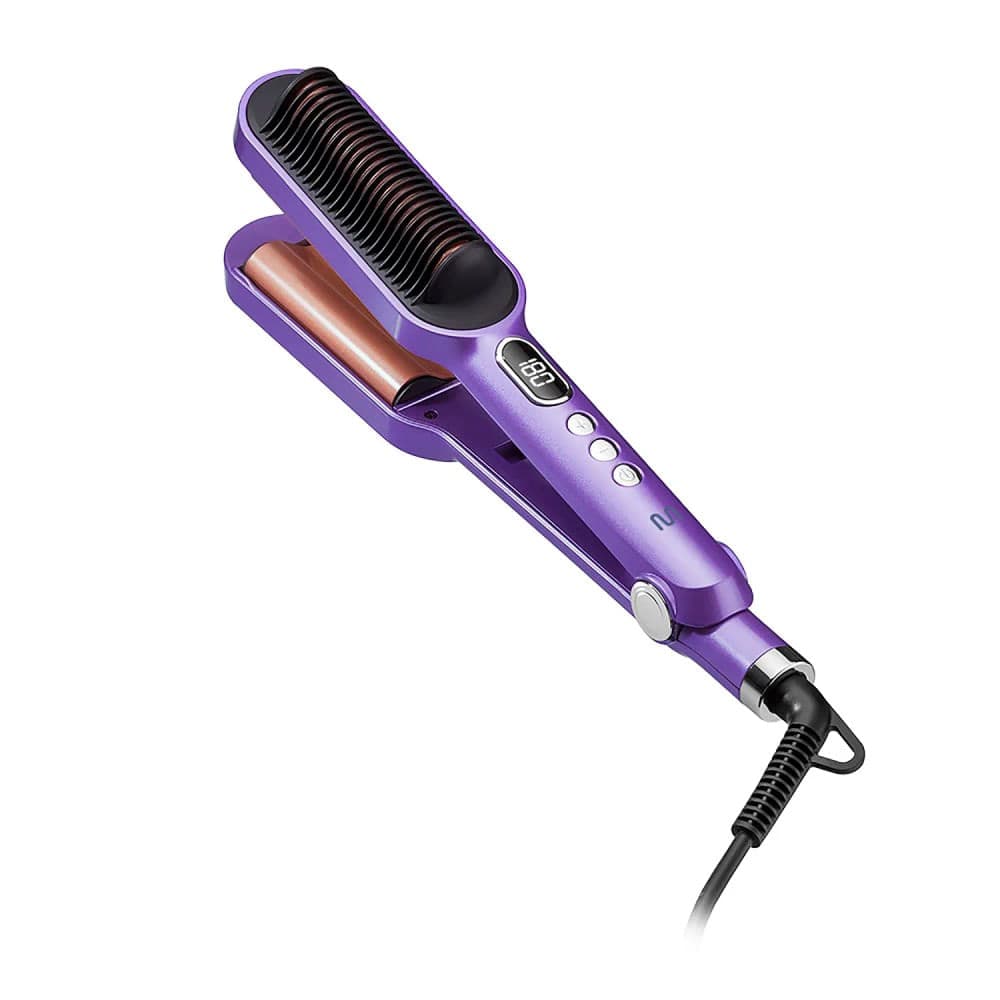 Escova Alisadora Efeito Afrodite Liso Ou Ondas Bivolt - Multi