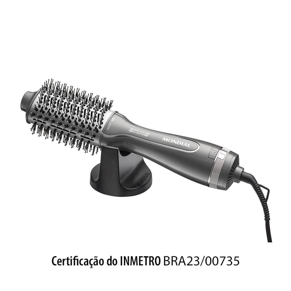 Escova Secadora Space Shine Prata Es-20 - Mondial