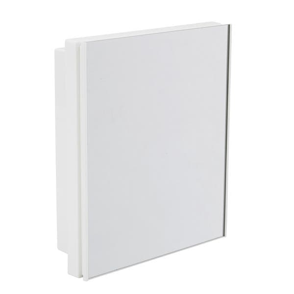 Espelheira para Banheiro 1 Porta 35,3x30,1x9,4cm Branca Astra