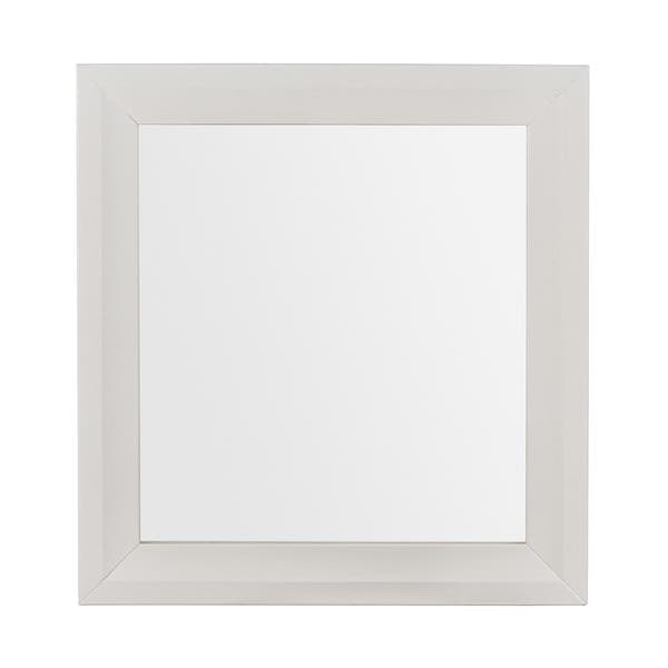 Espelheira para Banheiro Rivier Branca 85x80x3,2cm Artemobili