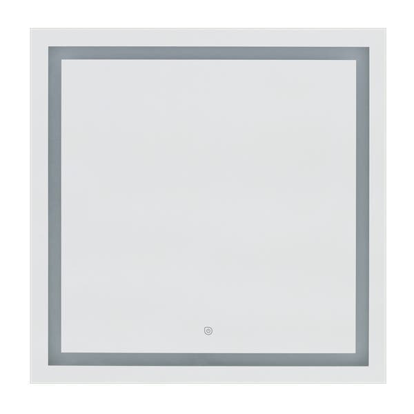 Espelho para Banheiro Quadrado com LED Bivolt 80x80cm Narcissus Dna Lustres