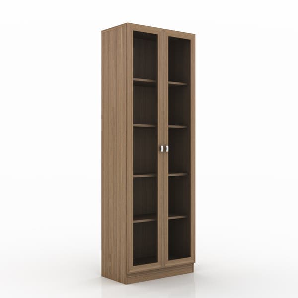 Estante de Madeira 60x171,5x31,5cm Amêndoa Videira Tecno Mobili