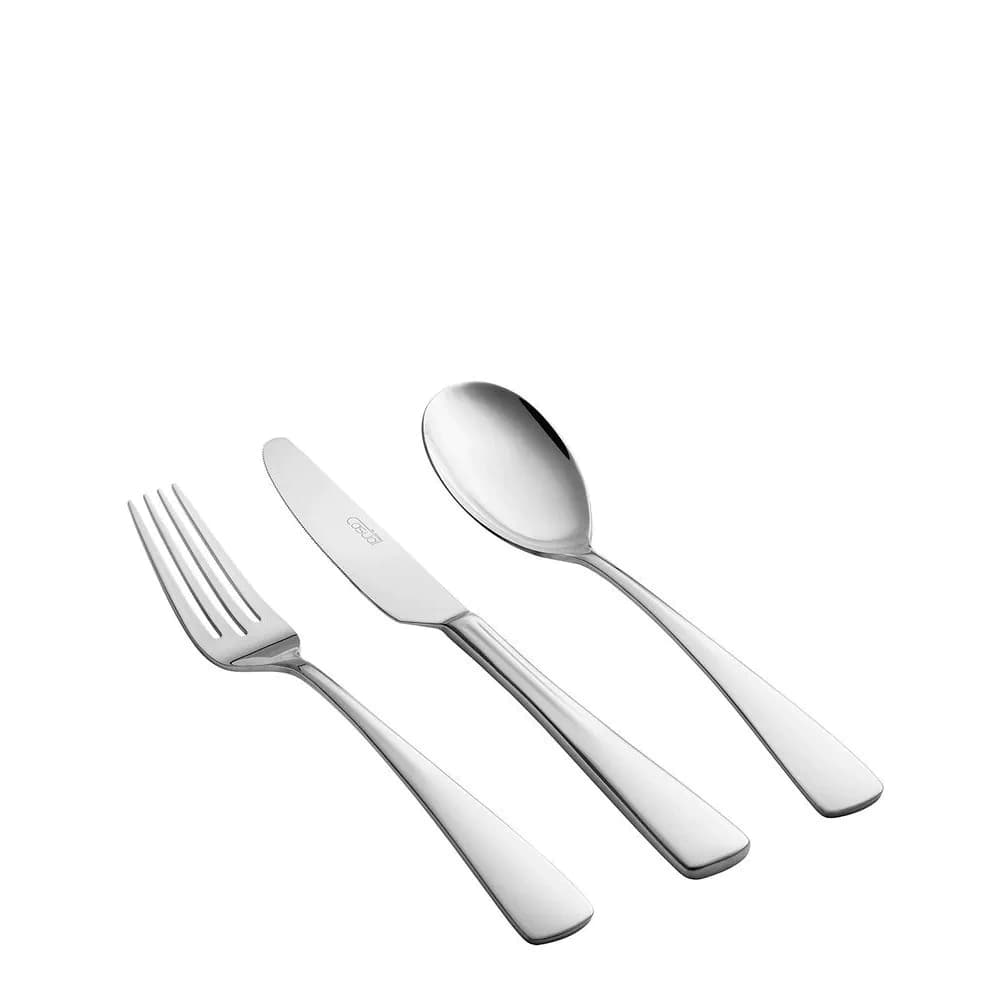 Faqueiro de Aço Inox St. James Curve 48pçs