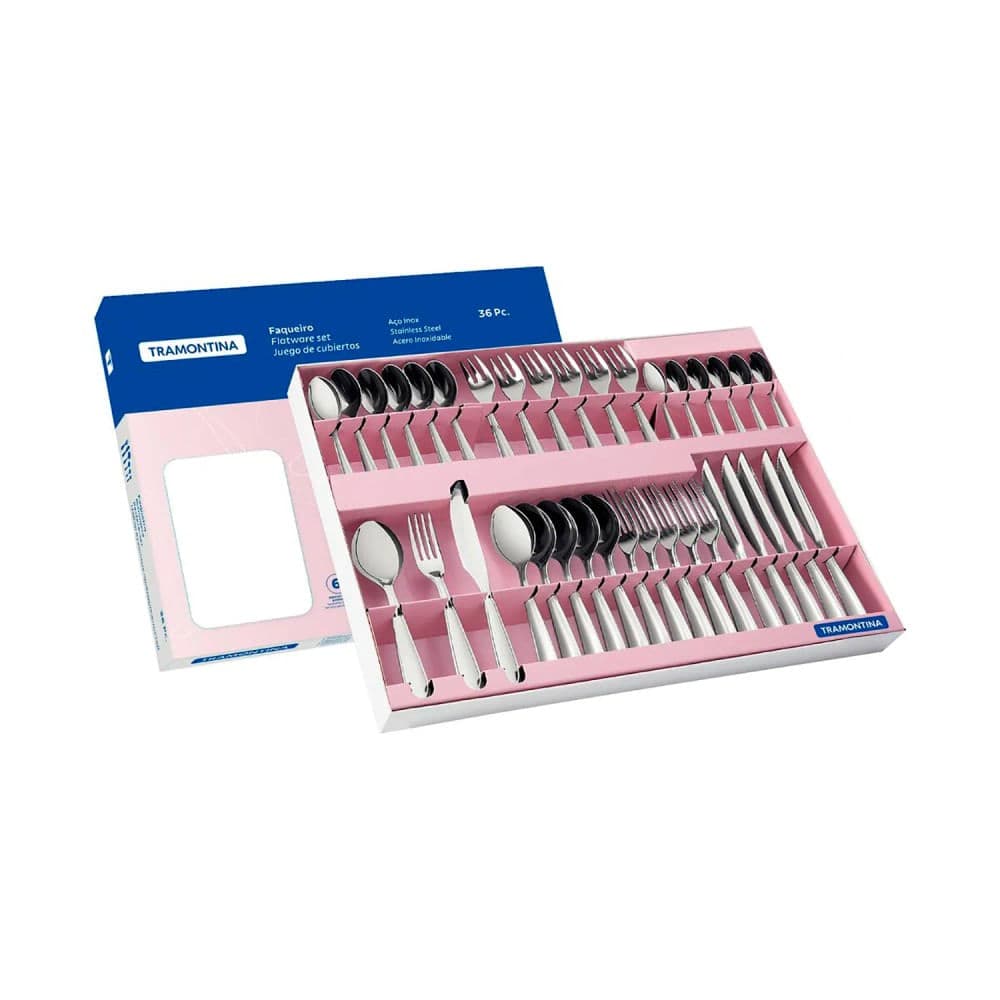 Faqueiro de Inox 36 Peças - Tramontina