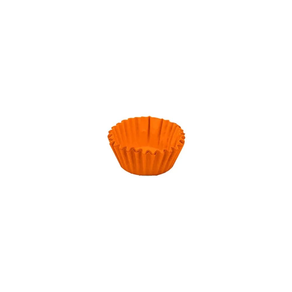 Forminha para Doces N5 Laranja 100 Unidades - Bello Festas