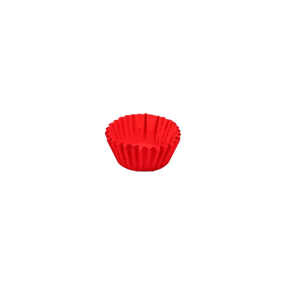 Forminha para Doces N5 Vermelho 100 Unidades - Bello Festas