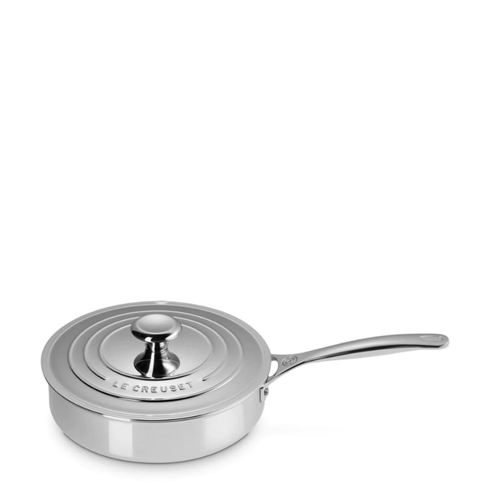 Frigideira Saute de Aço Inox Le Creuset Signature 3-ply 24cm