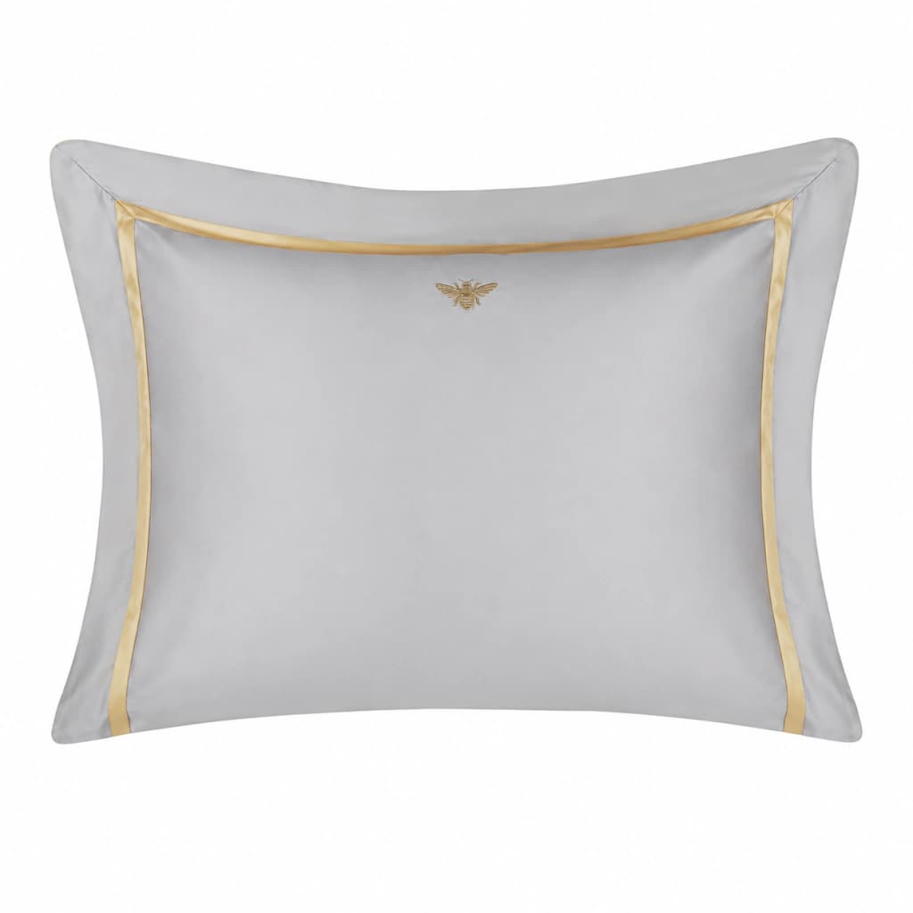 Fronha Avulsa Abeille 600 Fios Platinum Bordada Muguet Home