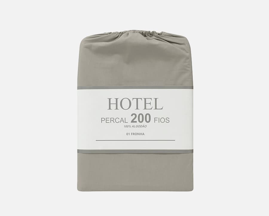 Fronha para Travesseiro 0.50x0.70m Zelo Hotel - Percal 200 Fios