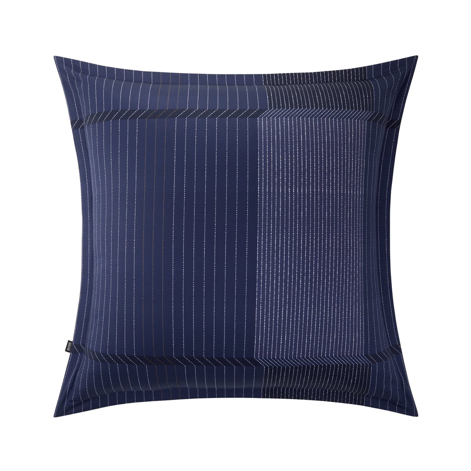Fronha Tennis Stripes Azul Marinho 300 Fios Hugo Boss Home 65 x 65 cm