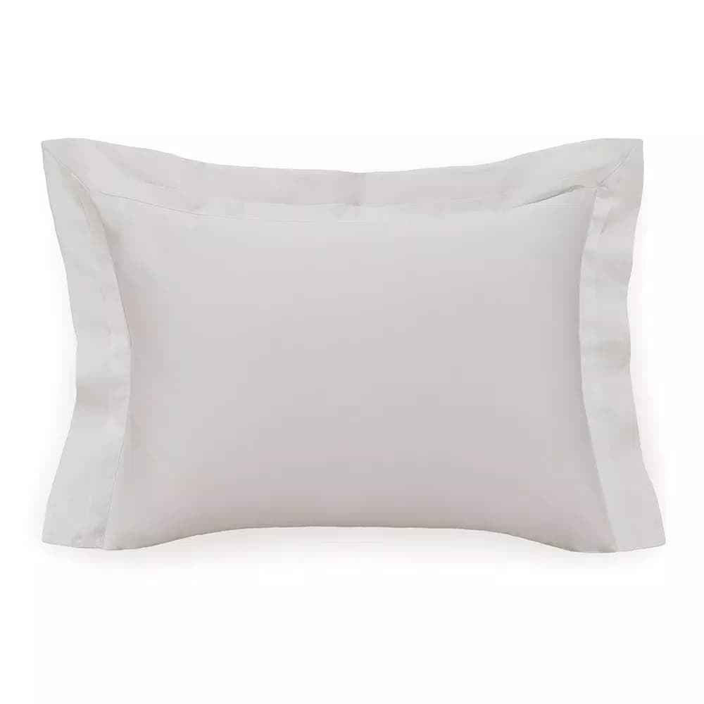 Fronha Vercelli 300 Fios Trussardi Branco 50 x 70 cm