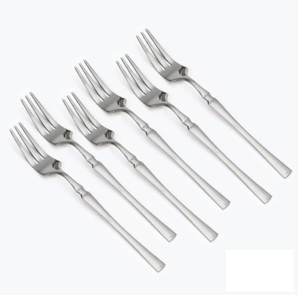 Garfo de Sobremesa Silver Classic 6 Peças - Dolce Home