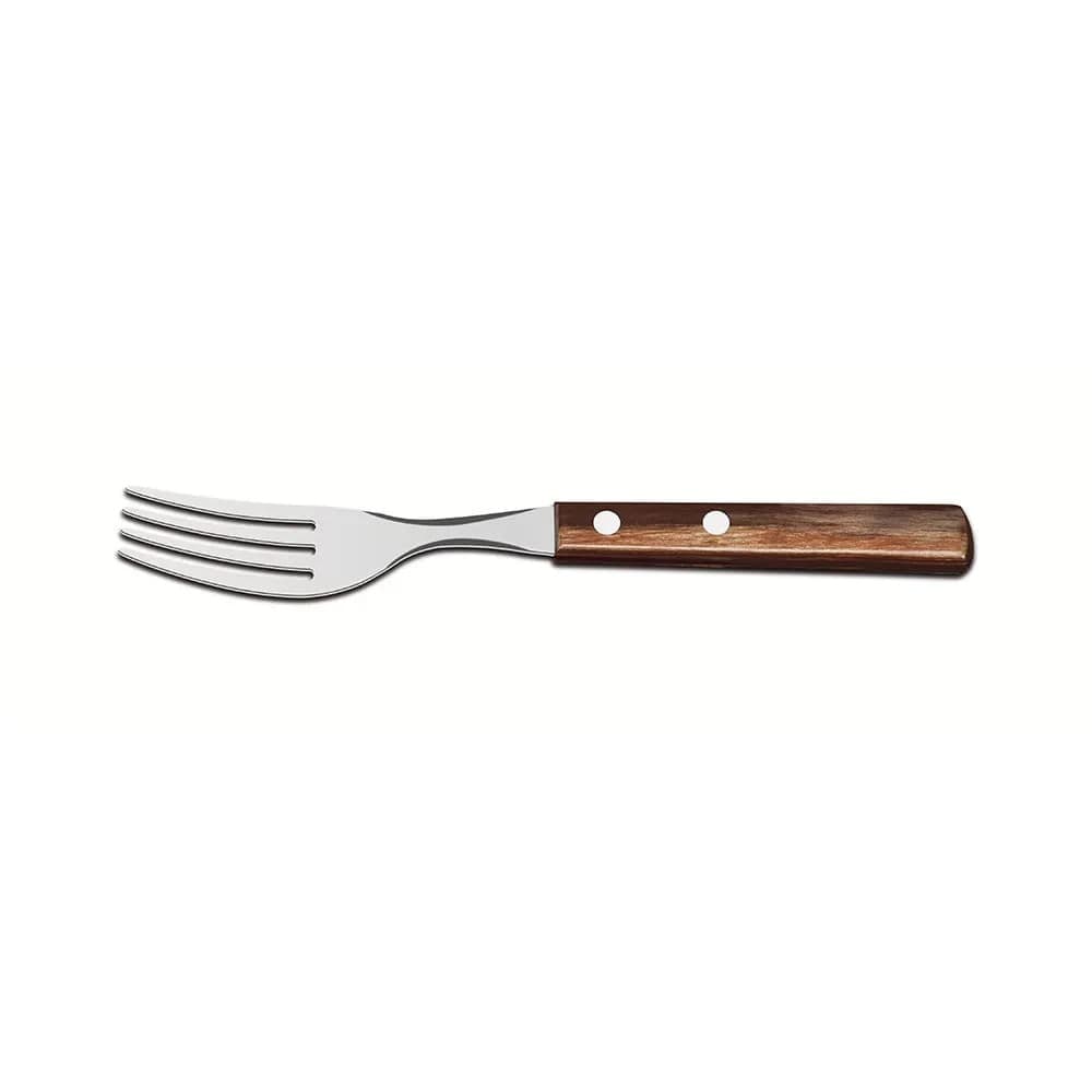 Garfo Tramontina de Mesa Polywood Castanho