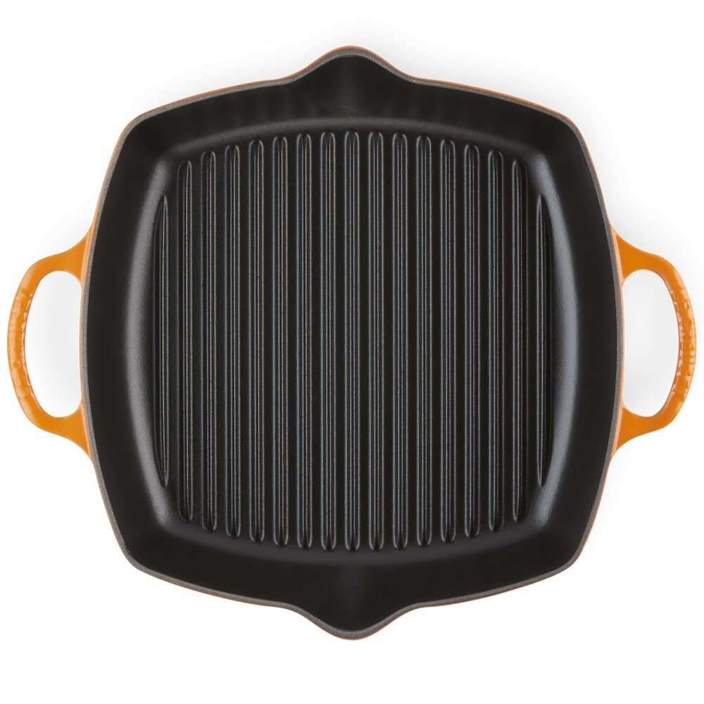 Grelha Quadrada Signature Le Creuset Laranja 30cm