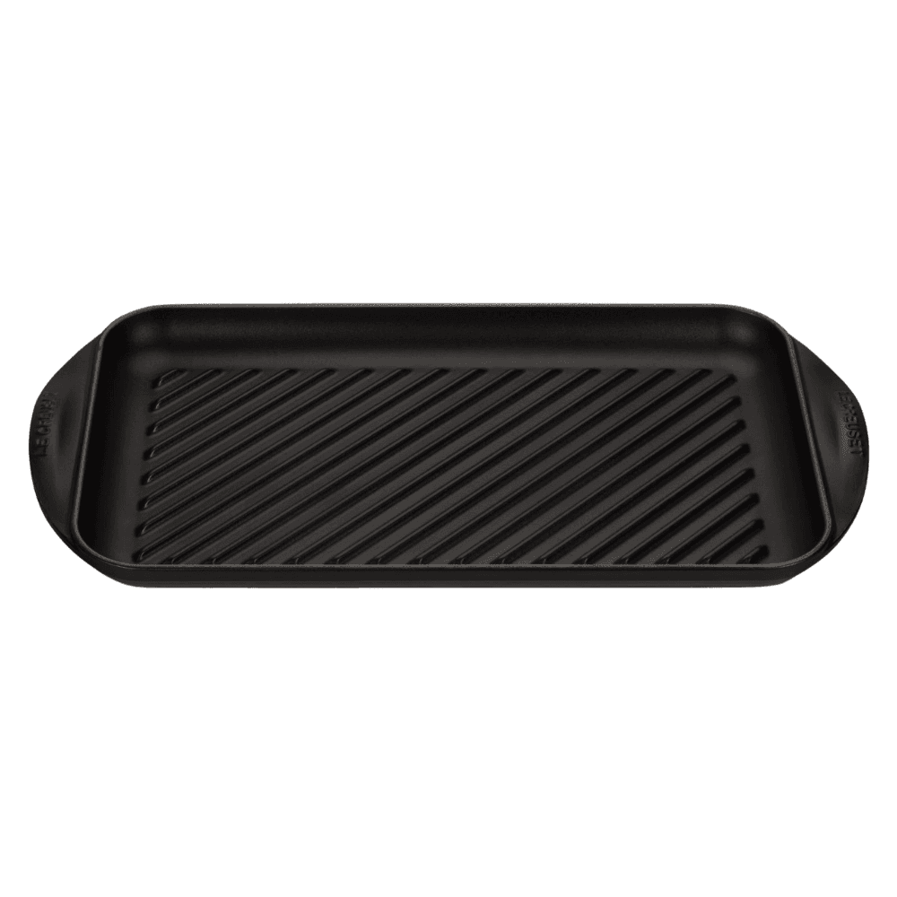 Grelha Tradition Extra Grande Le Creuset Matte Black 40 cm