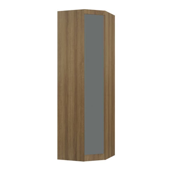 Guarda-Roupa Modulado 1 Porta de Abrir MDP Avelã 70x230x70 Milano Luciane