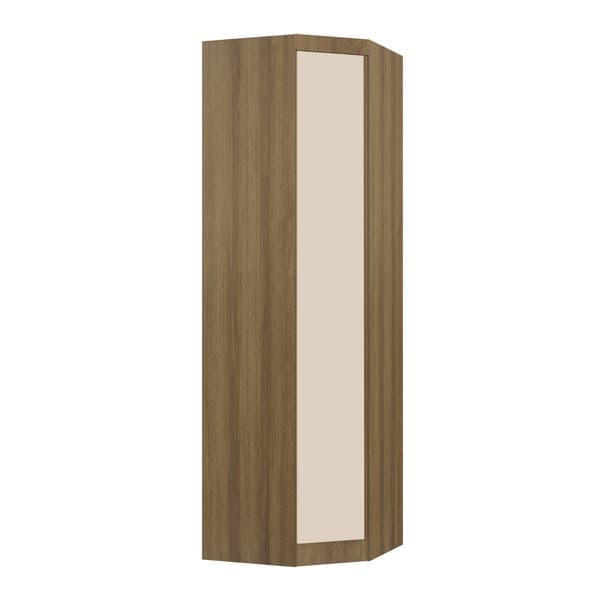 Guarda-Roupa Modulado 1 Porta de Abrir MDP Avelã 70x230x70 Milano Luciane