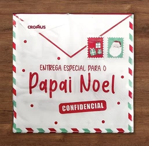 Guardanapo Papel Carta Noel - Cromus