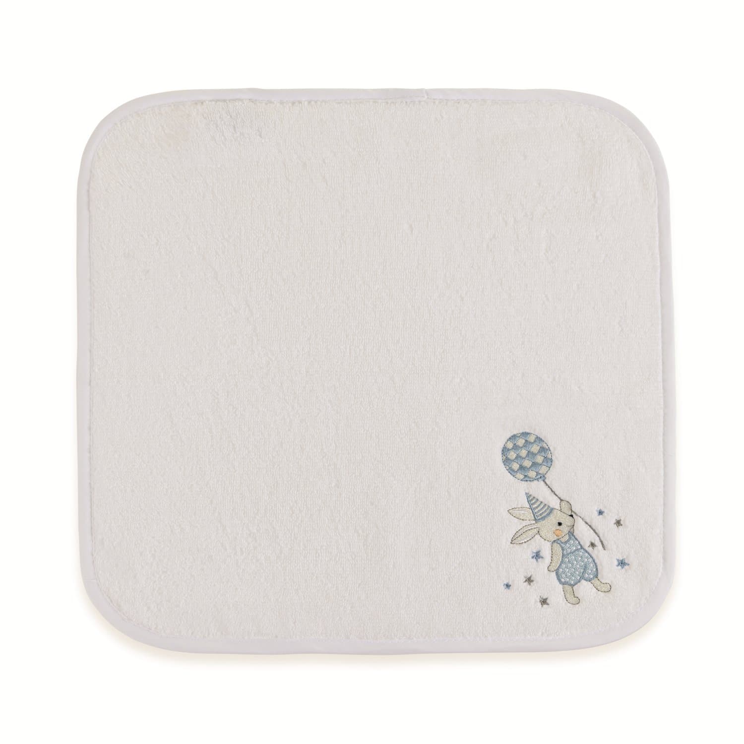Jogo 03 Peças Fralda de Boca Bambini Incanto Trussardi Branco 40cm x 40cm