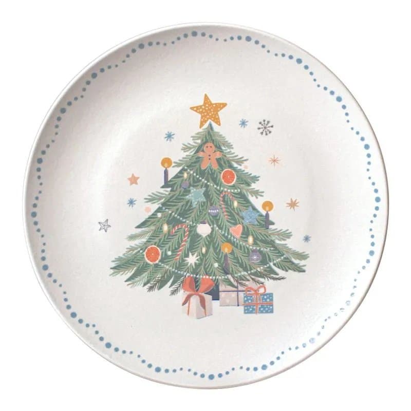 Jogo 06 Pratos Rasos Coup Stoneware Doce Magia Porto Brasil
