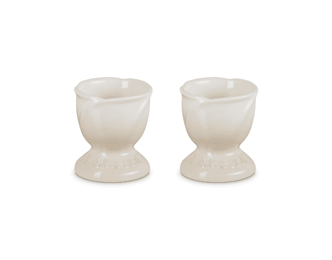 Jogo 2 Suportes Para Ovo Jardin Meringue Le Creuset