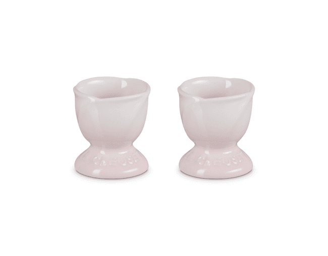 Jogo 2 Suportes Para Ovo Jardin Shell Pink Le Creuset