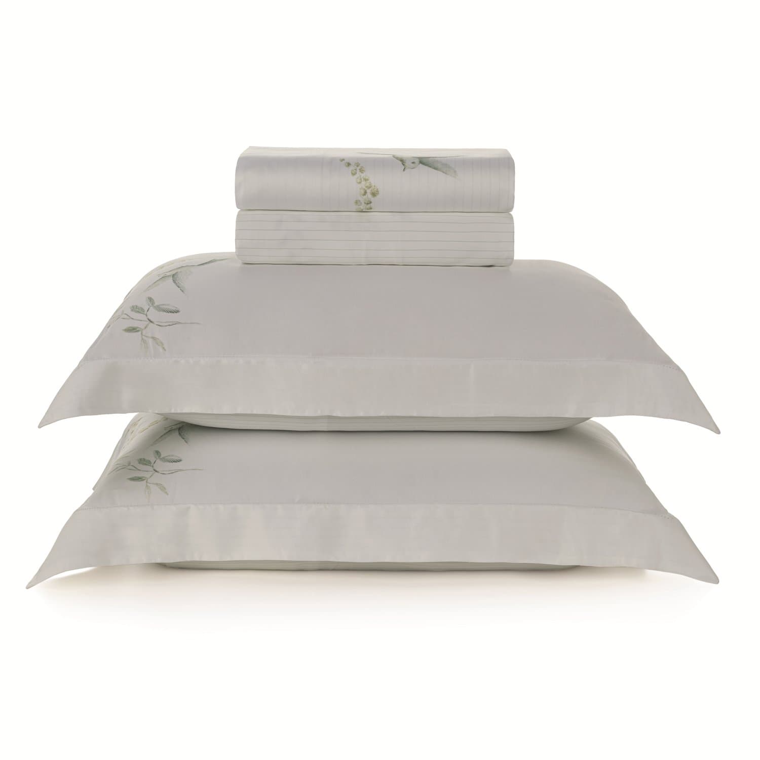 Jogo Cama Casal Isola Bella Bambu 300 Fios Trussardi Estampado 220cm x 280cm
