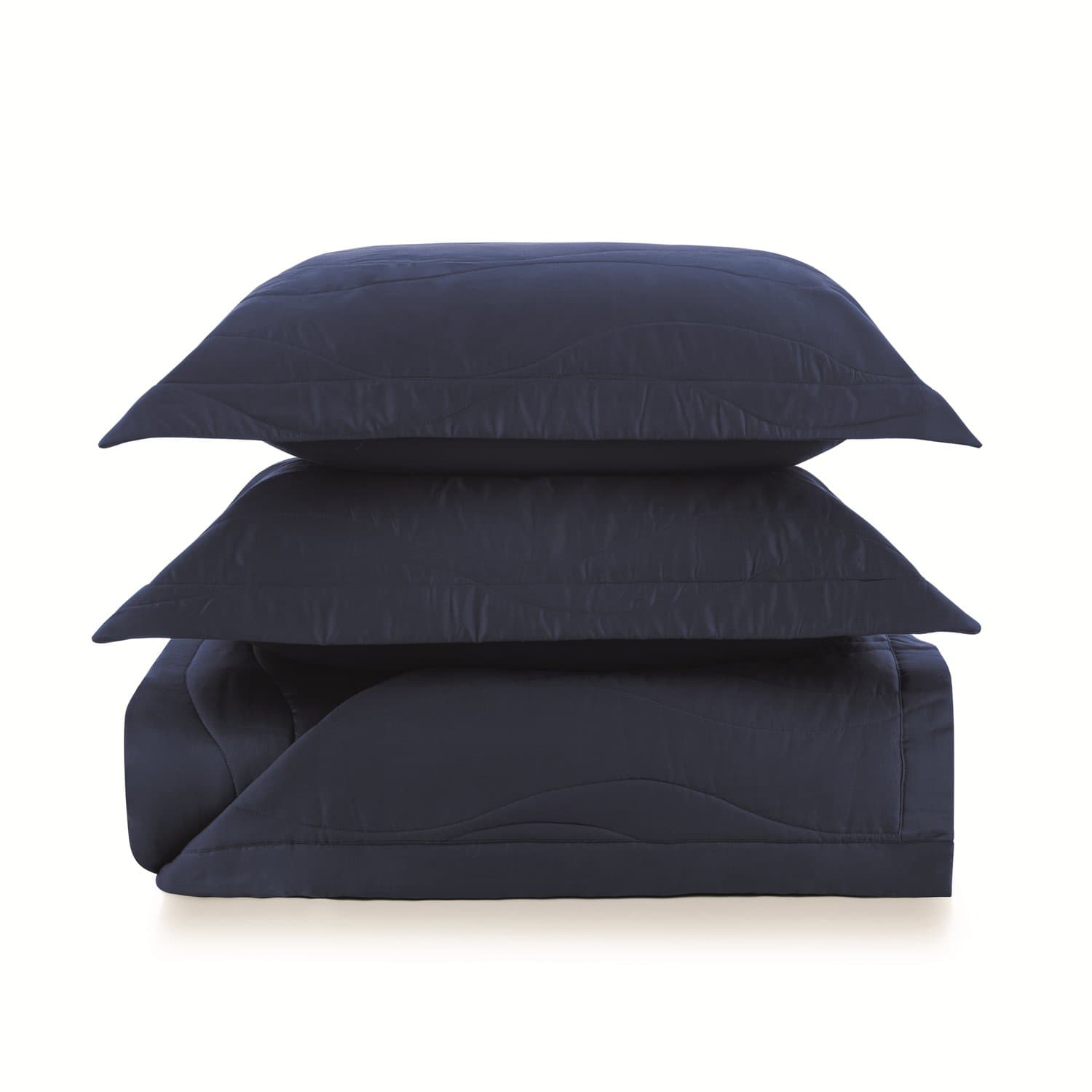Jogo Colcha Casal Novara 300 Fios Trussardi Azul Siciliano 240cm x 280cm