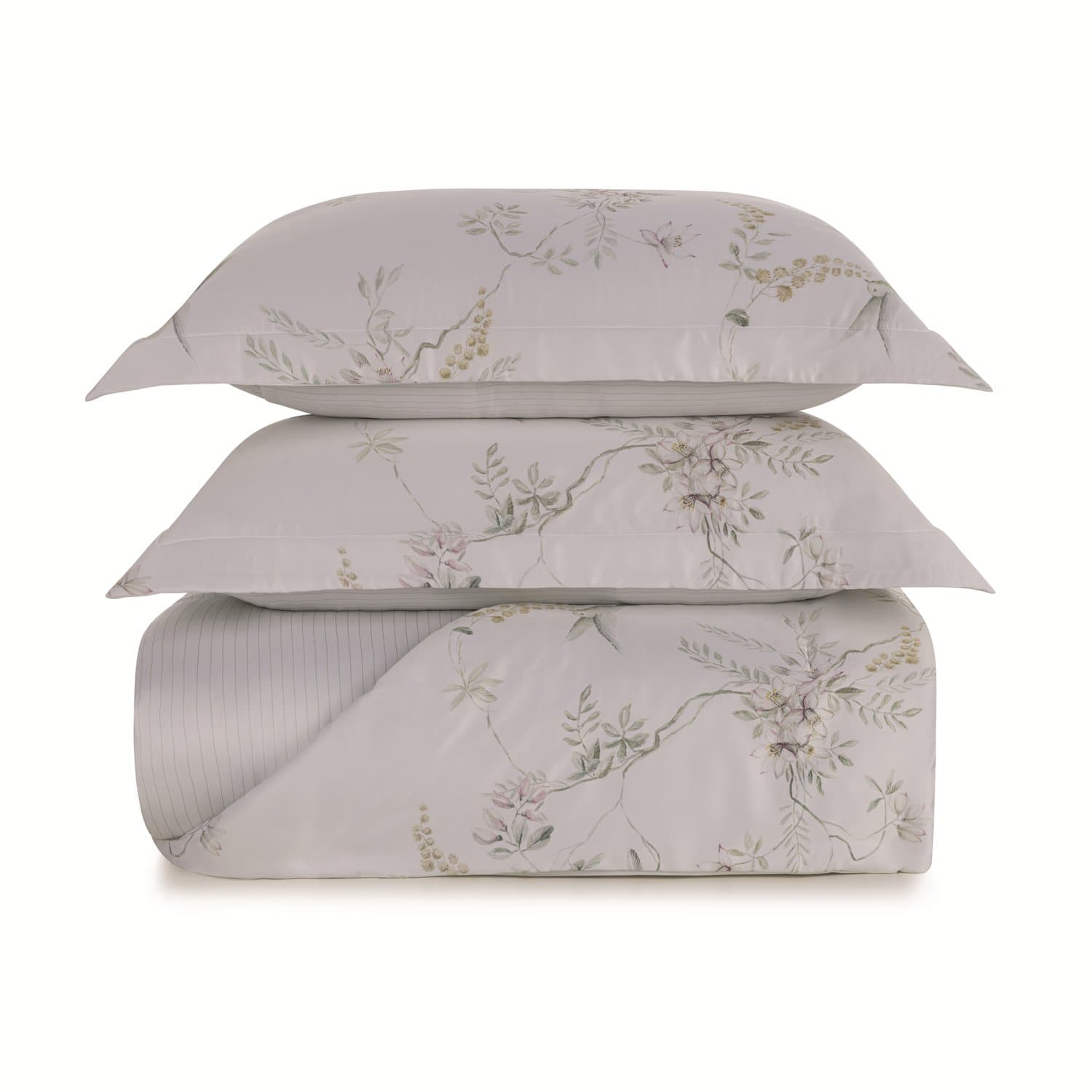Jogo Colcha Super King Isola Bella Bambu 300 Fios Trussardi Estampado 310cm x 280cm