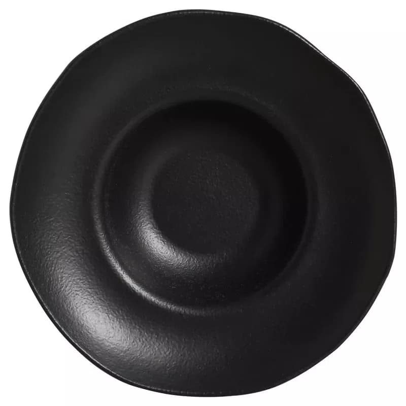 Jogo de 04 Pratos Para Massa Orgânico Preto Matte Porto Brasil