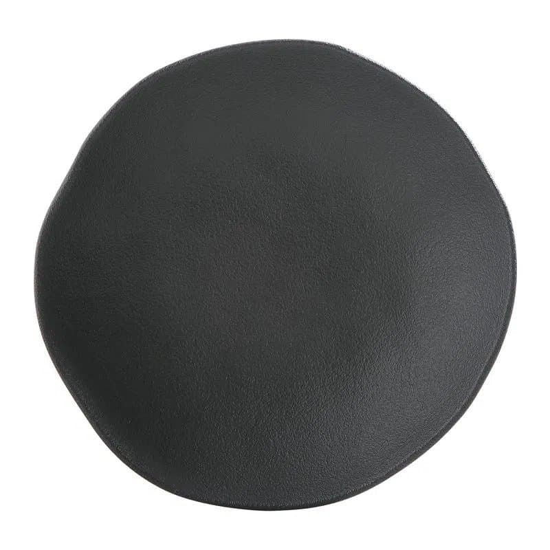 Jogo de 06 Pratos Fundos Orgânico Porto Brasil Preto Matte