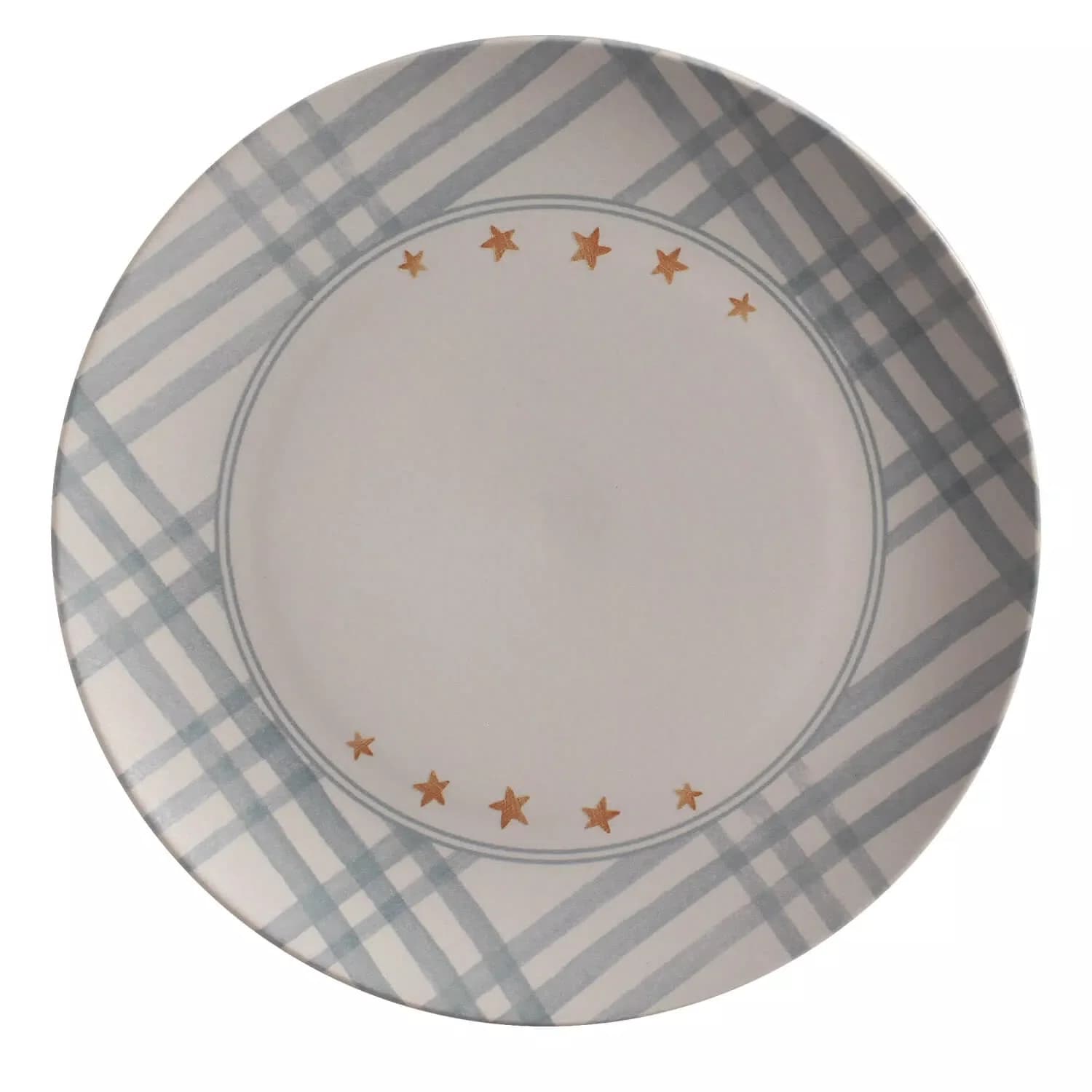 Jogo de 6 Pratos Rasos Coup Stoneware Expresso Polar Porto Brasil