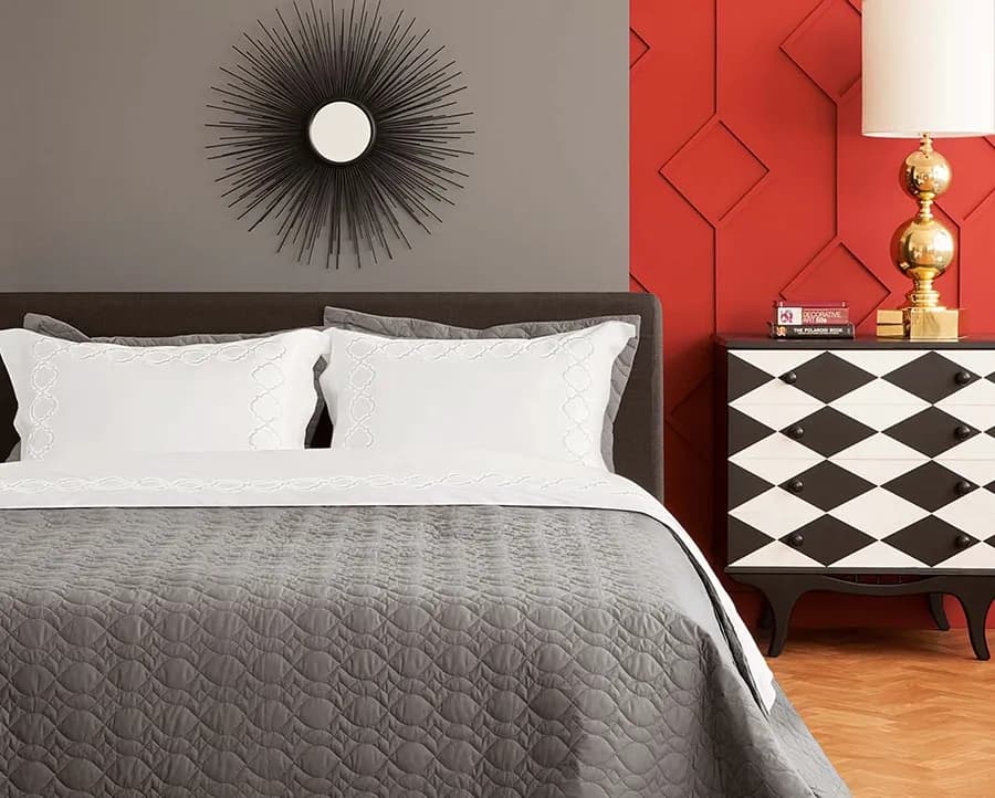 Jogo de Cama Andreza Bellagio King - Percal 300 Fios