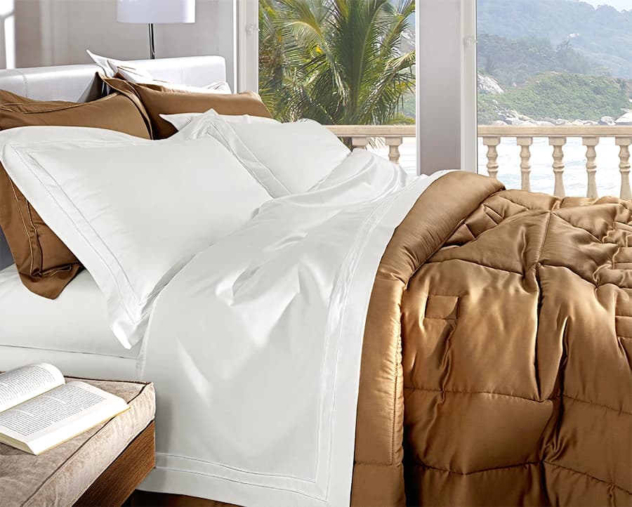 Jogo de Cama Andreza Splendore Queen - Percal 1000 Fios