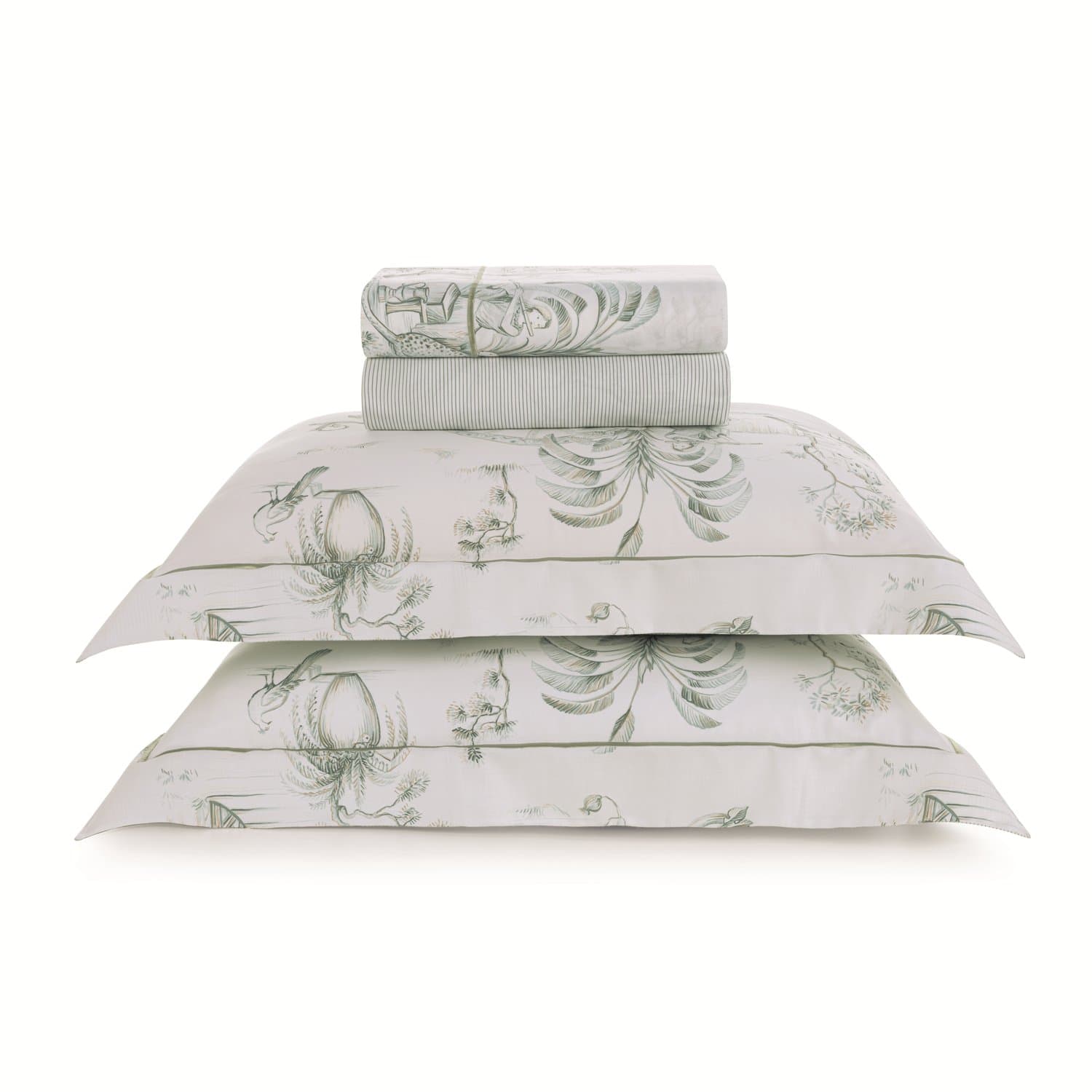 Jogo de Cama Casal Ortigia 200 Fios Trussardi Estampado 220cm x 260cm