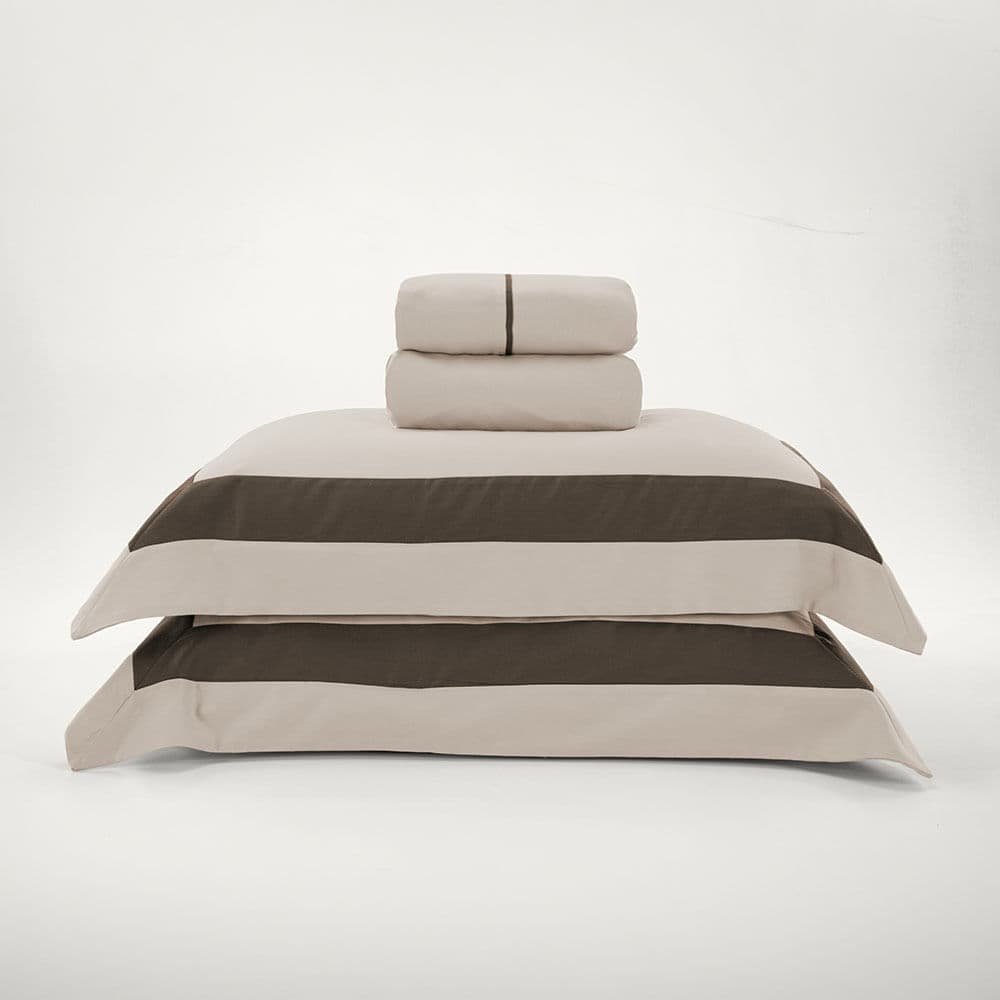 Jogo de Cama King 300 Fios Linhares Prata/Cinza Nanquim
